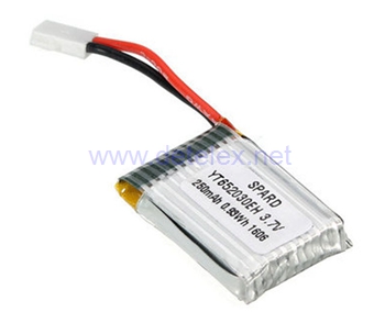 XK-X100 Dexterity Quadcopter parts battery 3.7V 250mah - Click Image to Close